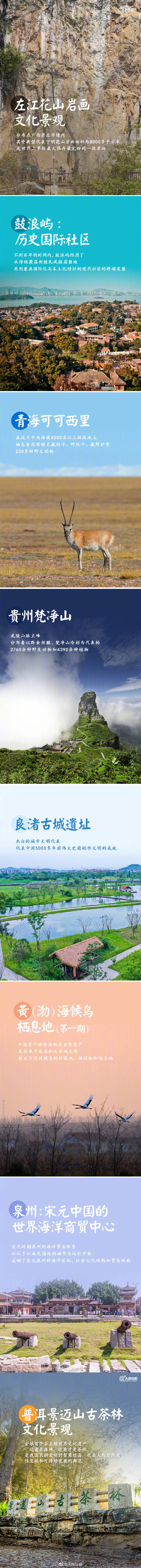 收藏！中国57项世界遗产全名单