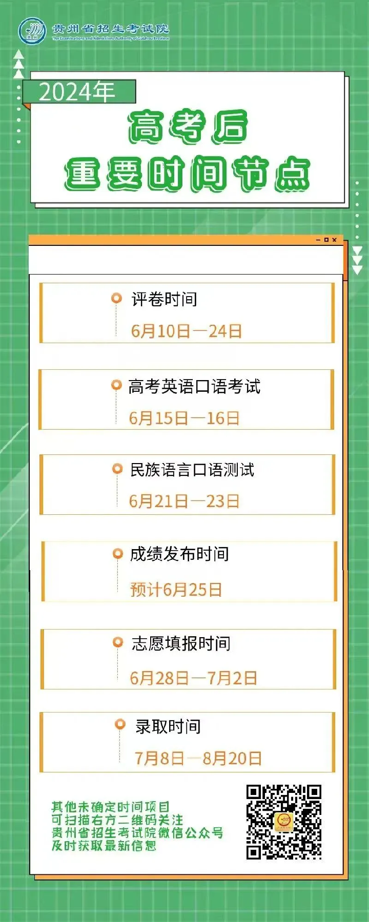 @高考考生 多地已发布高考查分时间、志愿填报时间