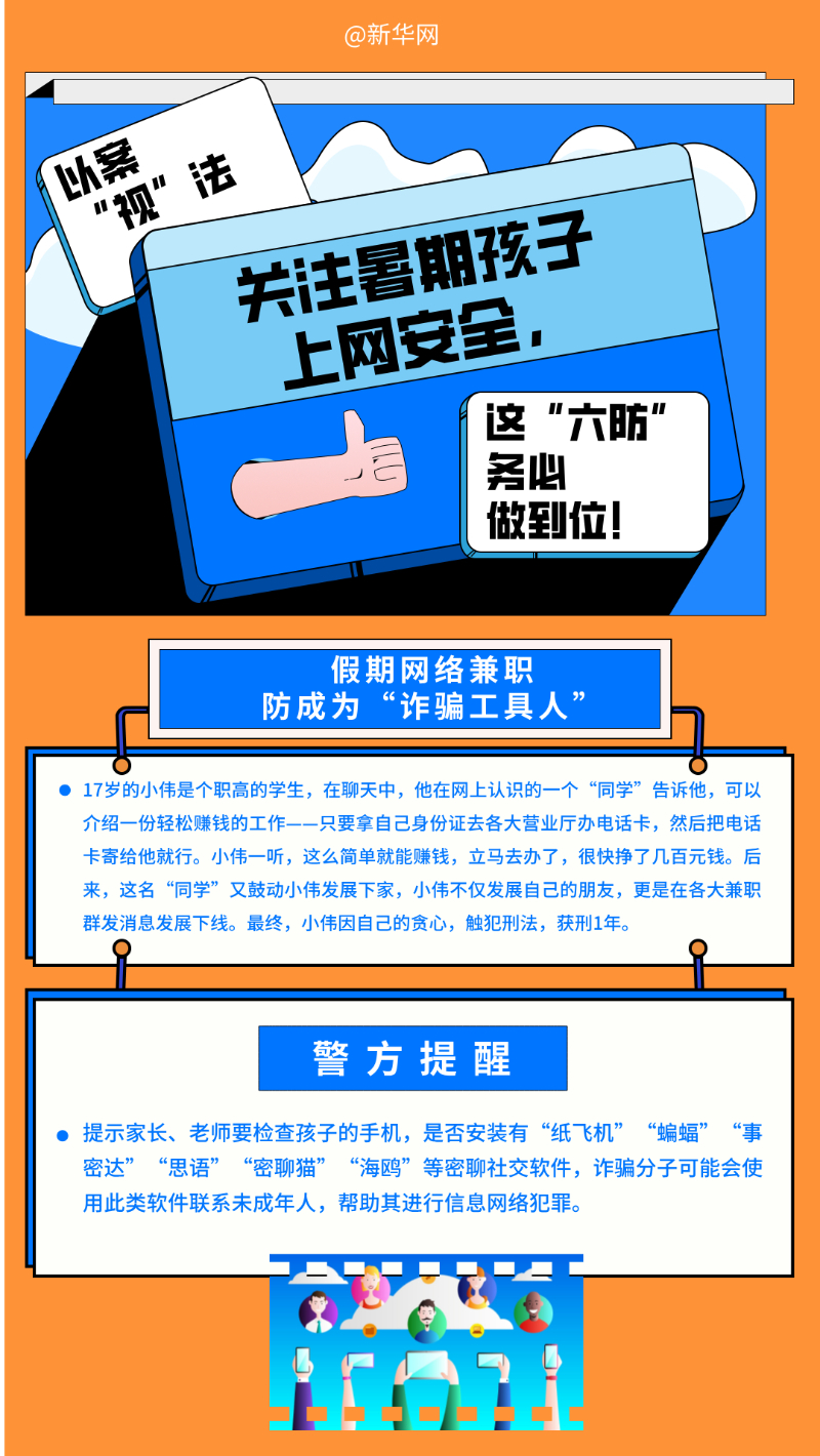 关注暑期孩子上网安全，这“六防”要重视图3