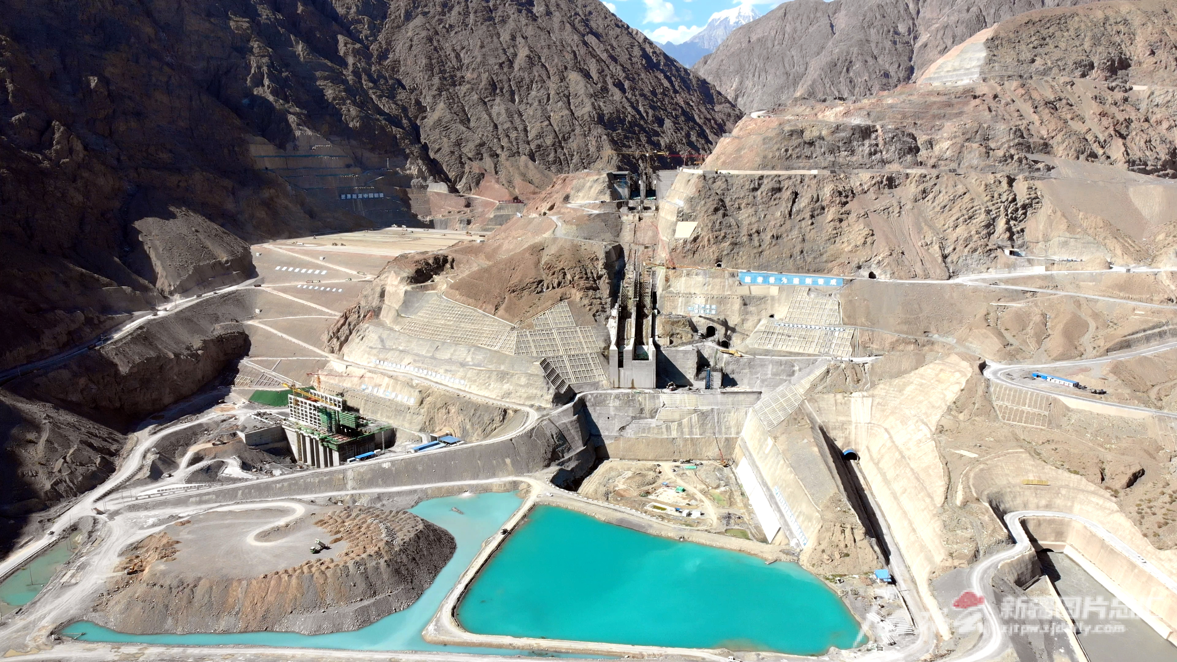 米乐官网登陆新疆大石峡水力关键工程发电厂房水下构造修建全线封顶(图2)